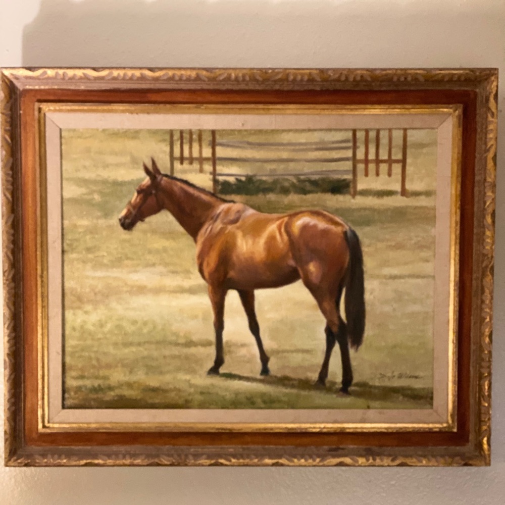 Horse Painting by Dale Wilson